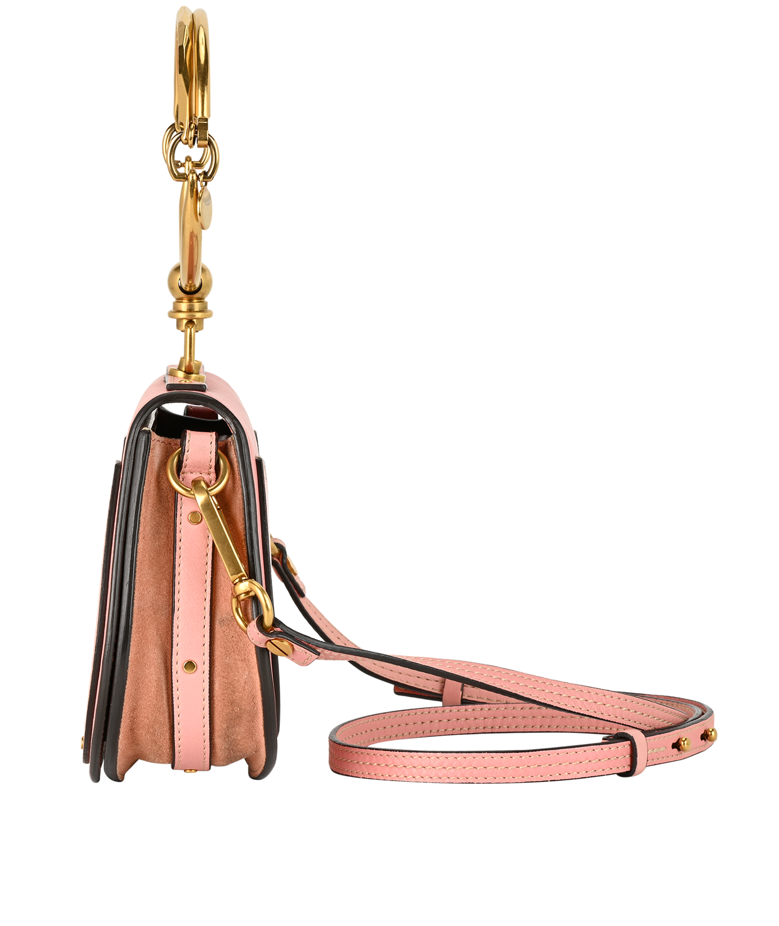 Nile, &pound;350, Handbags, Pink, Leather, Bottom view